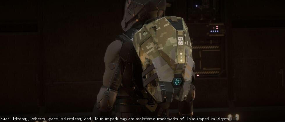 Star Citizen Clark Defense Systems Forest Camo CSP-68L Backpack 