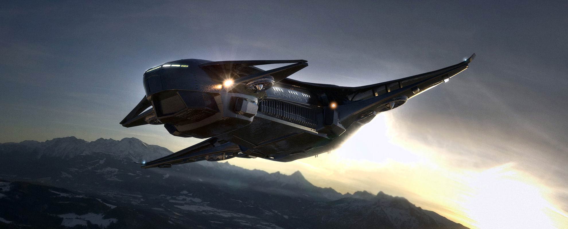Star Citizen Crusader Industries Genesis Starliner