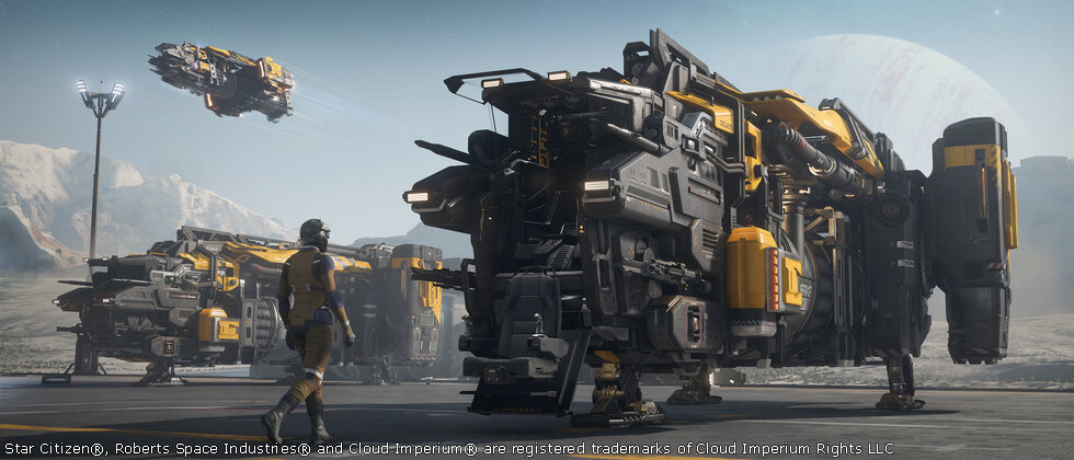 Star Citizen DRAKE Golem