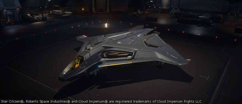 Star Citizen Aegis Sabre Firebird Ashcloud Paint