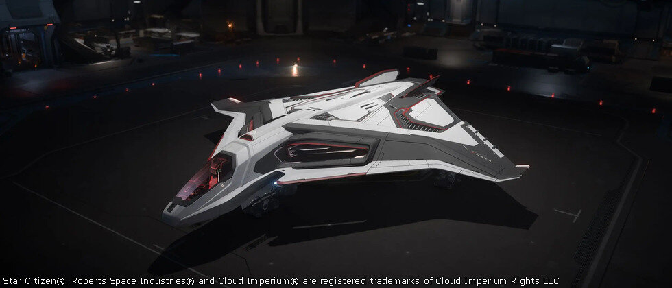 Star Citizen Aegis Sabre Firebird Default Paint