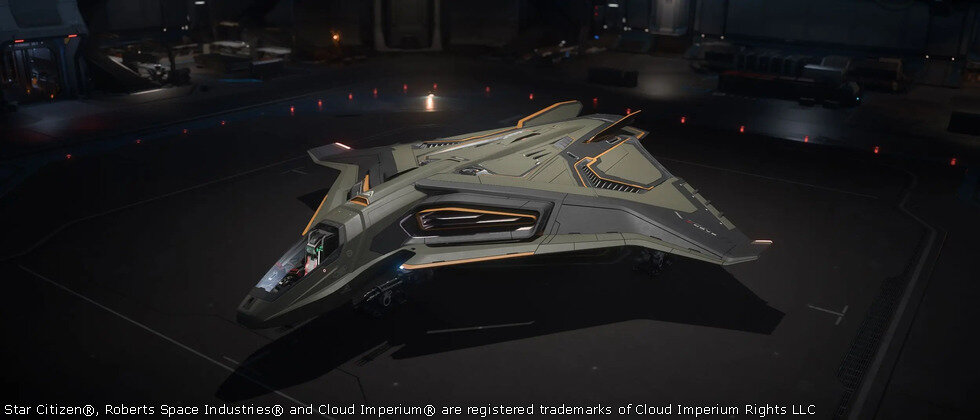 Star Citizen Aegis Sabre Firebird Windbreak Paint