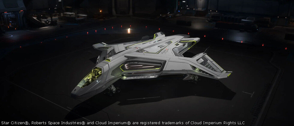 Star Citizen Aegis Sabre Peregrine Default Paint