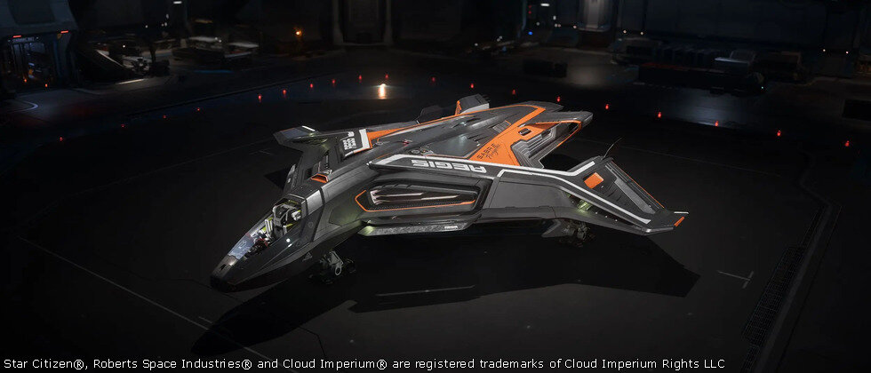 Star Citizen Aegis Sabre Peregrine Harvest Paint