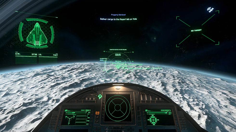 Star Citizen Aegis Avenger Titan Cockpit