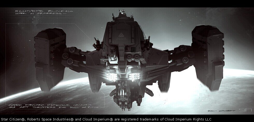Star Citizen Concept du Aegis Reclaimer