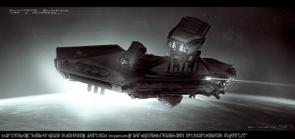 Star Citizen Concept du Aegis Reclaimer