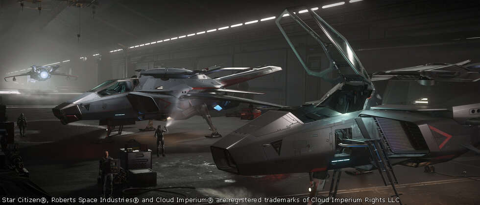 Star Citizen Anvil F7C Hornet Ghost & Tracker Mk II