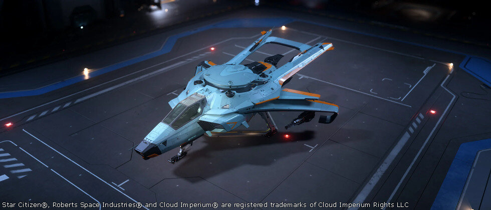 Star Citizen Anvil F7C Bracken Paint