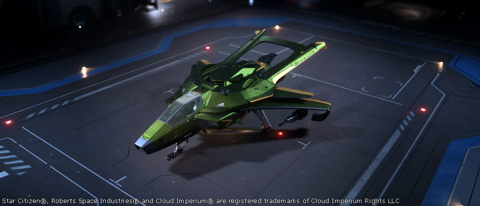Star Citizen Anvil F7C Regalia Paint