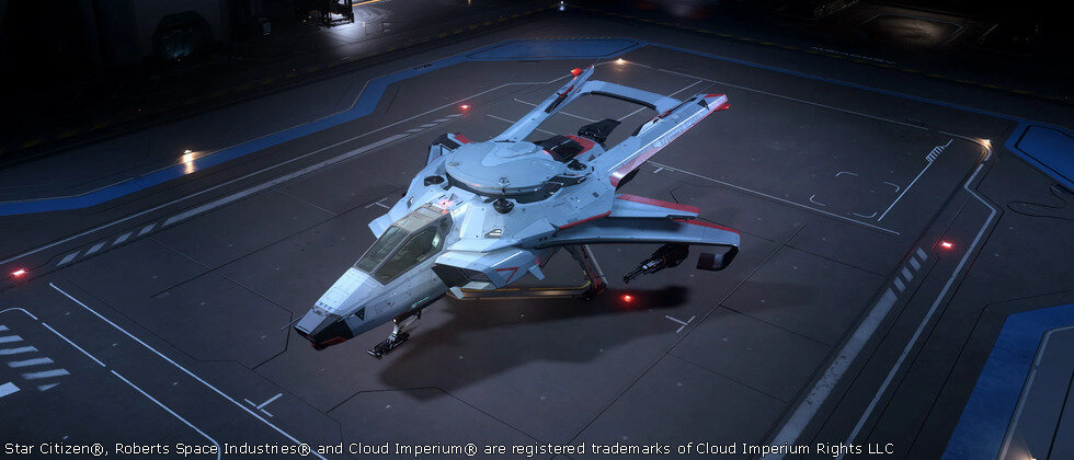 Star Citizen Anvil F7C-R Default Paint