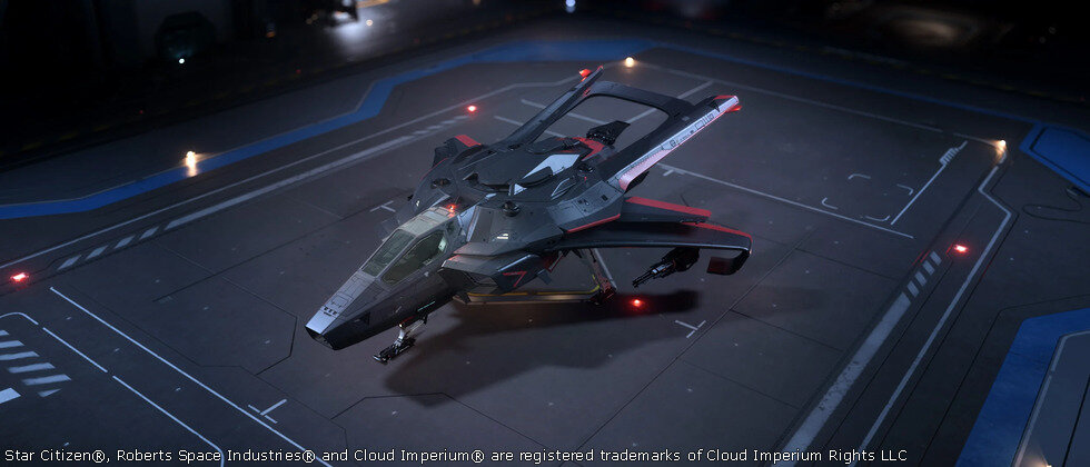 Star Citizen Anvil F7C-S Default Paint