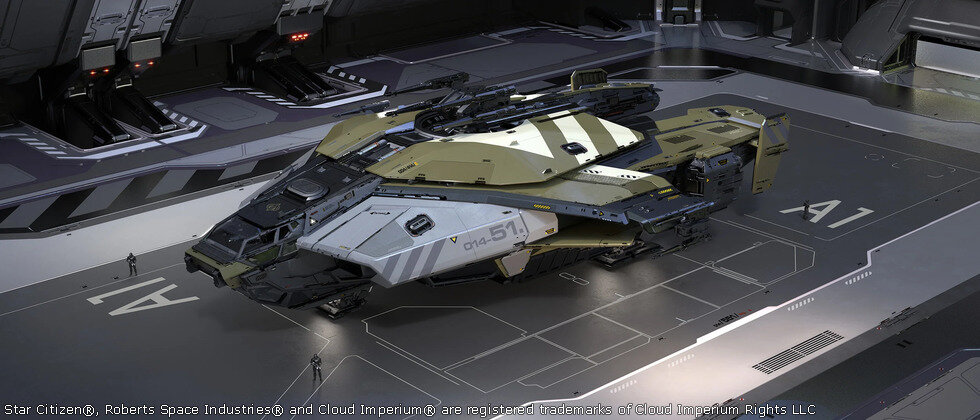 Star Citizen Anvil Paladin Default Paint