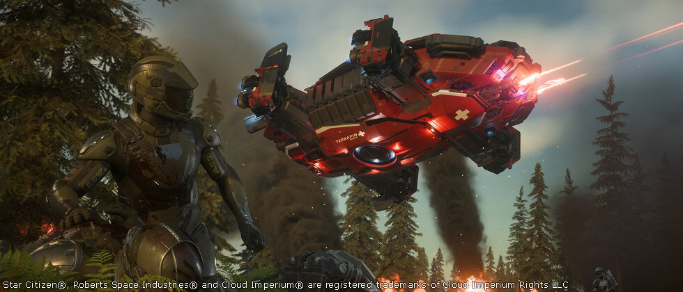 Star Citizen Anvil Terrapin Medic