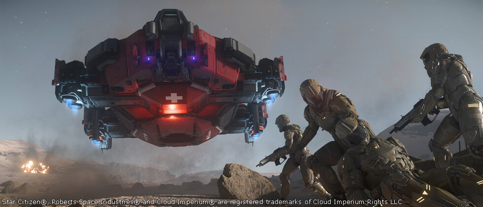 Star Citizen Anvil Terrapin Medic