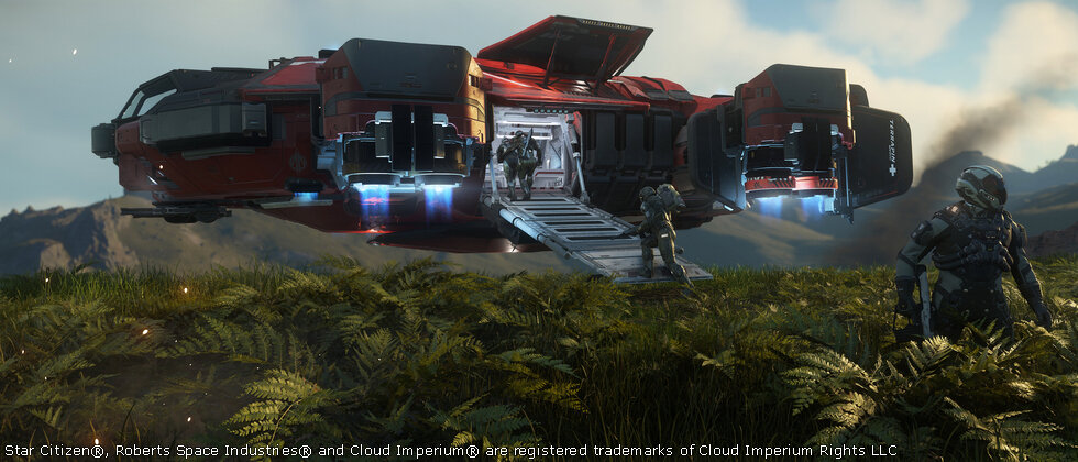 Star Citizen Anvil Terrapin Medic
