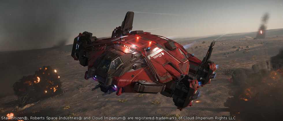 Star Citizen Anvil Terrapin Medic