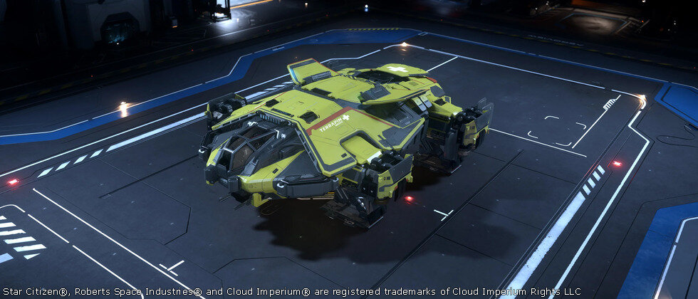 Star Citizen Anvil Terrapin Medic Felicity Paint