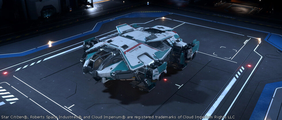 Star Citizen Anvil Terrapin Medic Vitality Paint