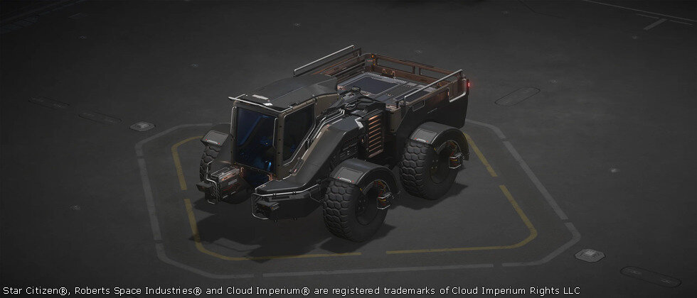 Star Citizen Argo CSV-SM Granite Paint