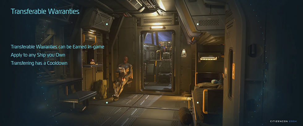 Star Citizen CitizenCon 2954: Transferable Warranties