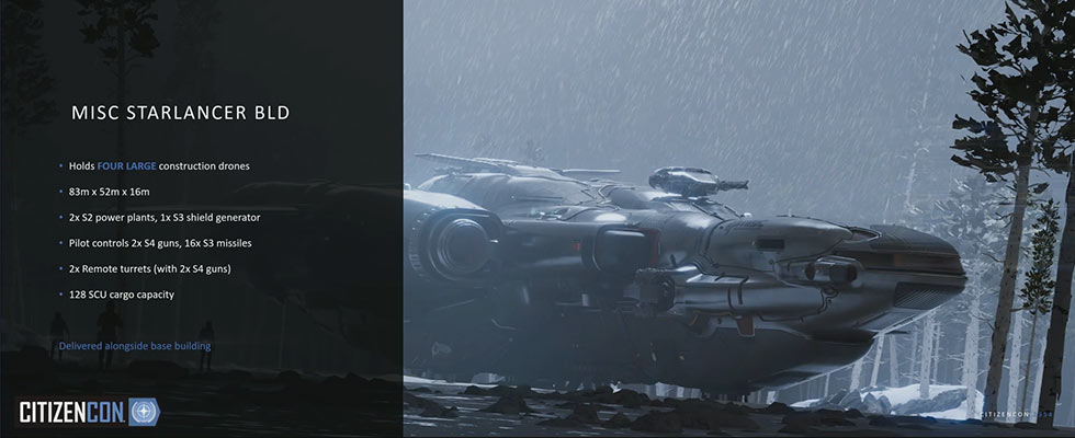 Star Citizen Preview du Misc Starlancer BLD