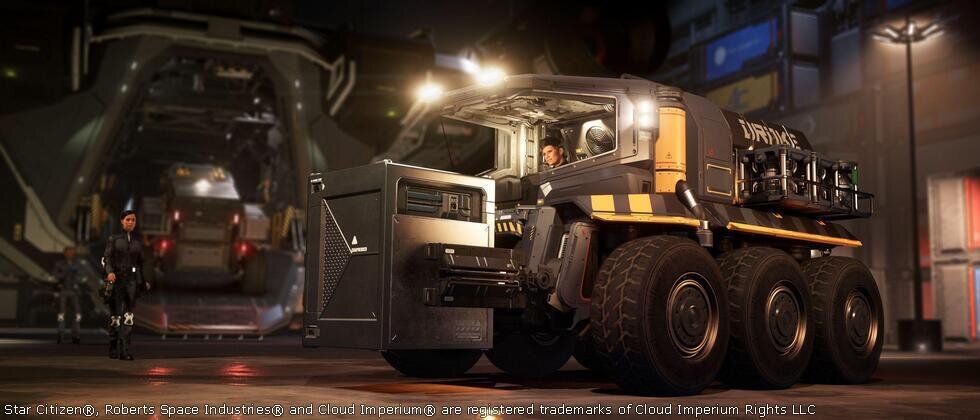 Star Citizen DRAKE Mule Concept Art