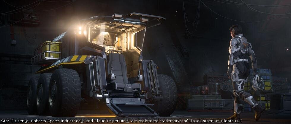 Star Citizen DRAKE Mule Concept Art