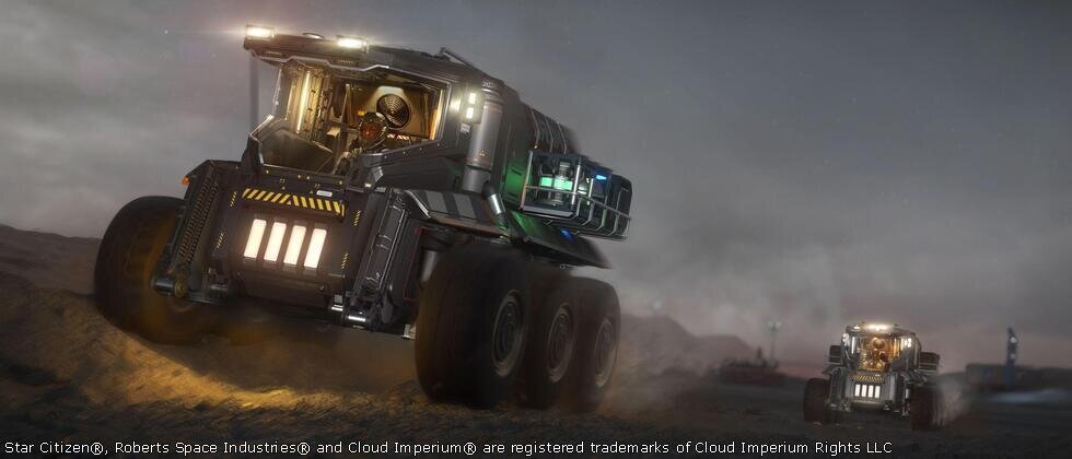 Star Citizen DRAKE Mule Concept Art
