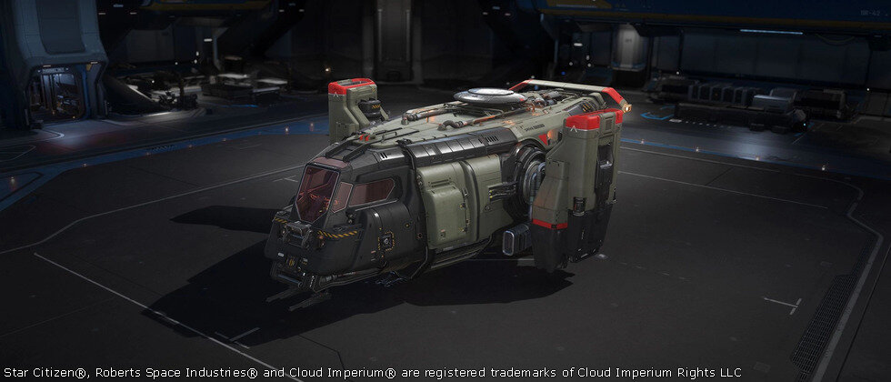 Star Citizen Cutter Scout Default Paint