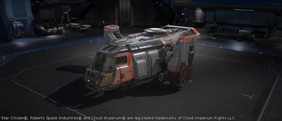 Star Citizen Cutter Scout Rockslide Paint