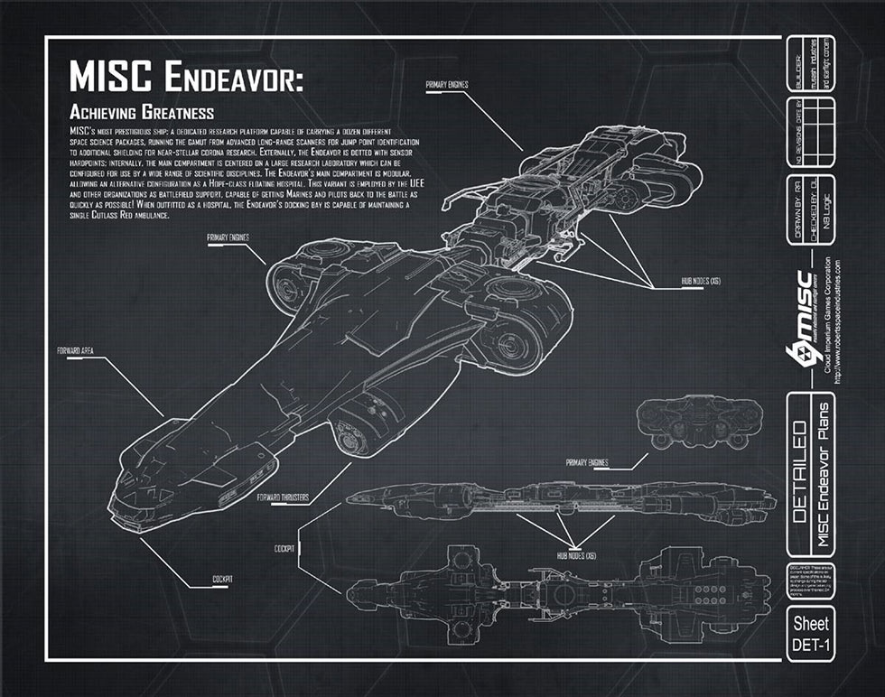 Star Citizen Endeavor Blueprint