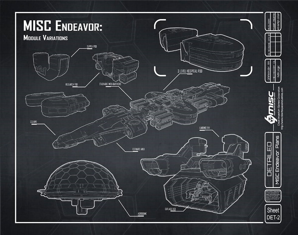 Star Citizen Endeavor Blueprint