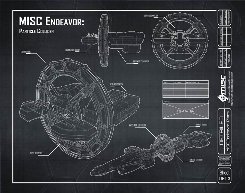 Star Citizen Endeavor Blueprint