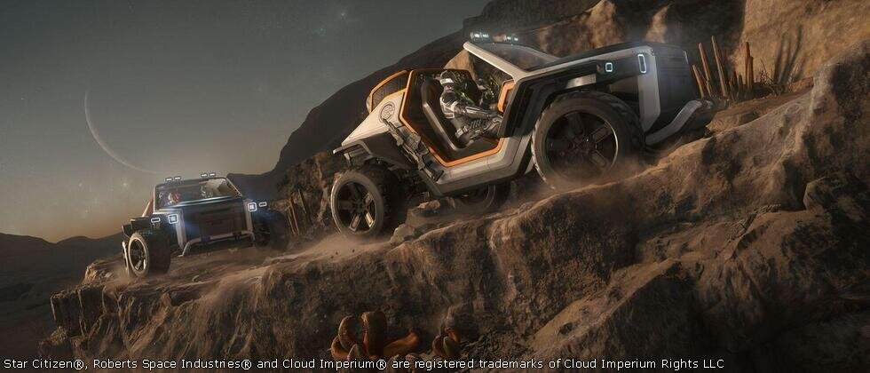 Star Citizen Greycat STV Concept Art