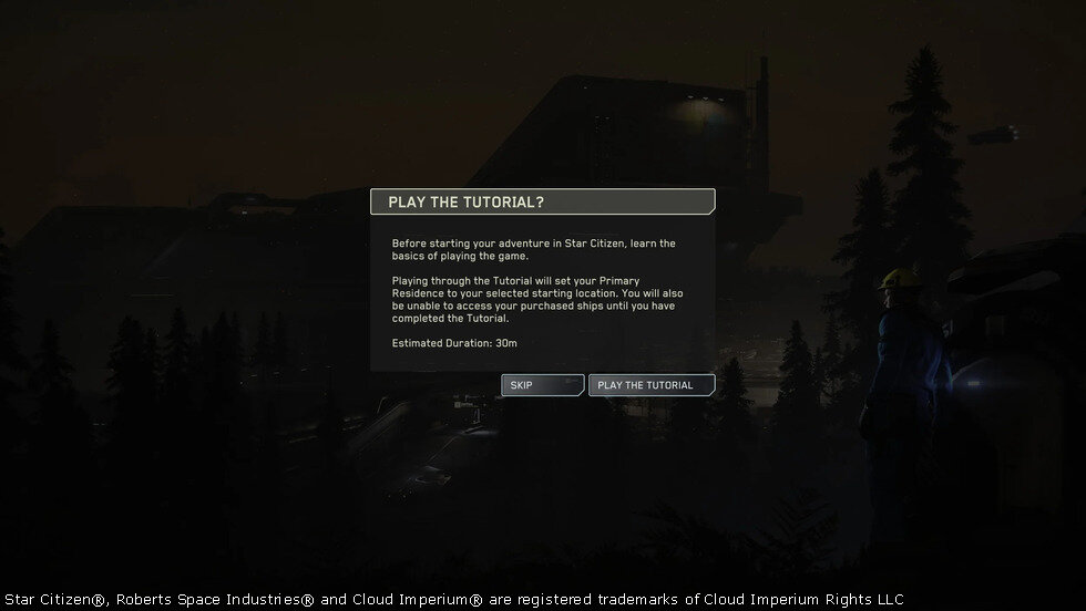 Star Citizen IAE Academy Play the Tutorial