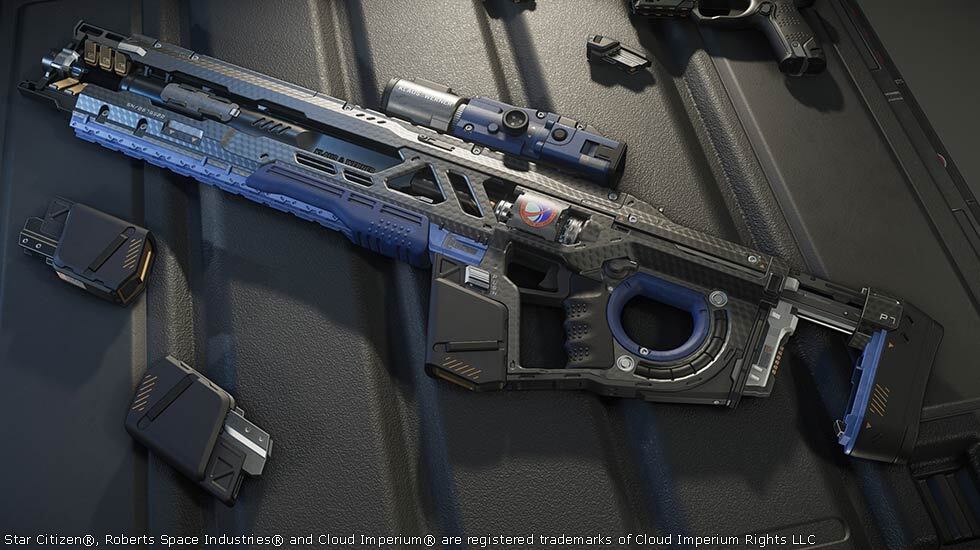 Star Citizen Klaus & Werner Arrowhead Sniper Riffle