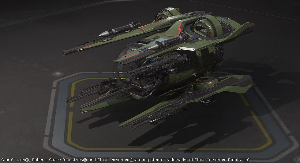 Star Citizen Fury Leatherback Paint