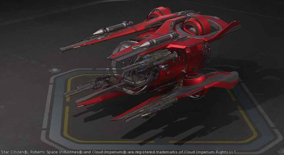 Star Citizen Fury Tengu Paint