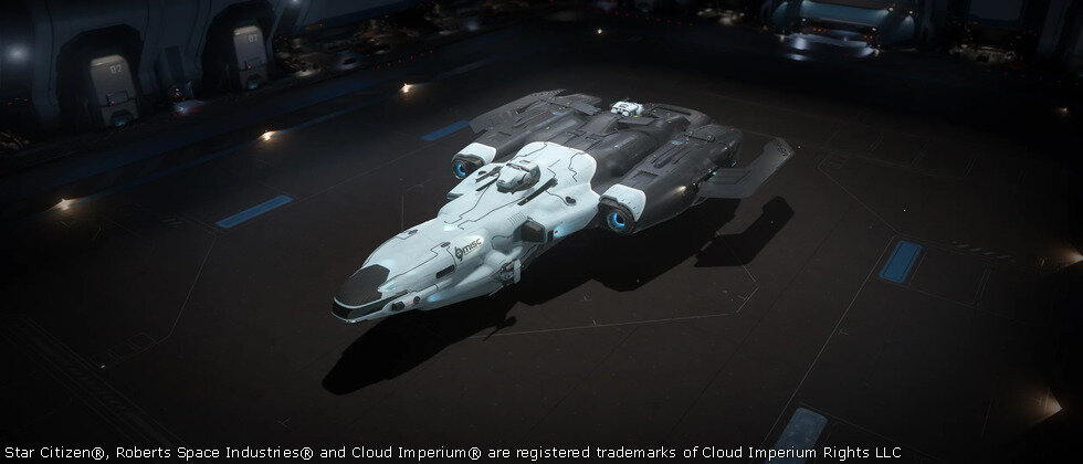Star Citizen Starlancer Snowcap Paint