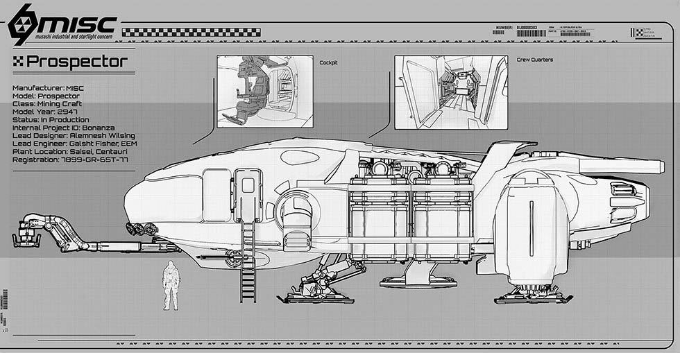 Star Citizen Misc Prospector Blueprint