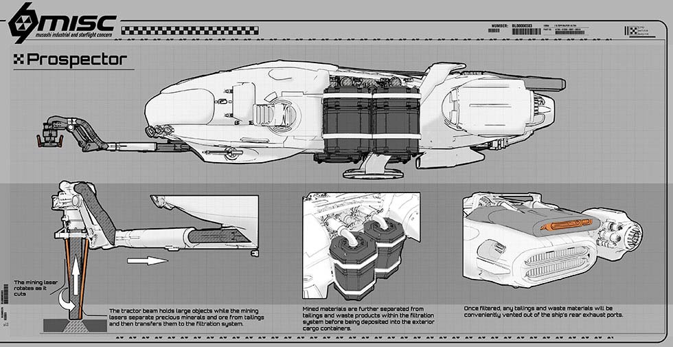 Star Citizen Misc Prospector Blueprint