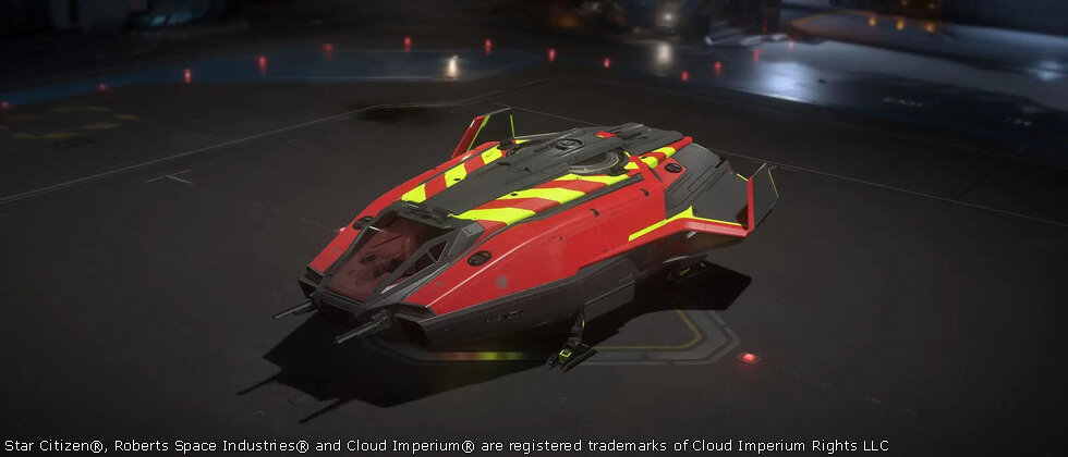 Star Citizen Anvil Pisces C8 Heartbeat Paint