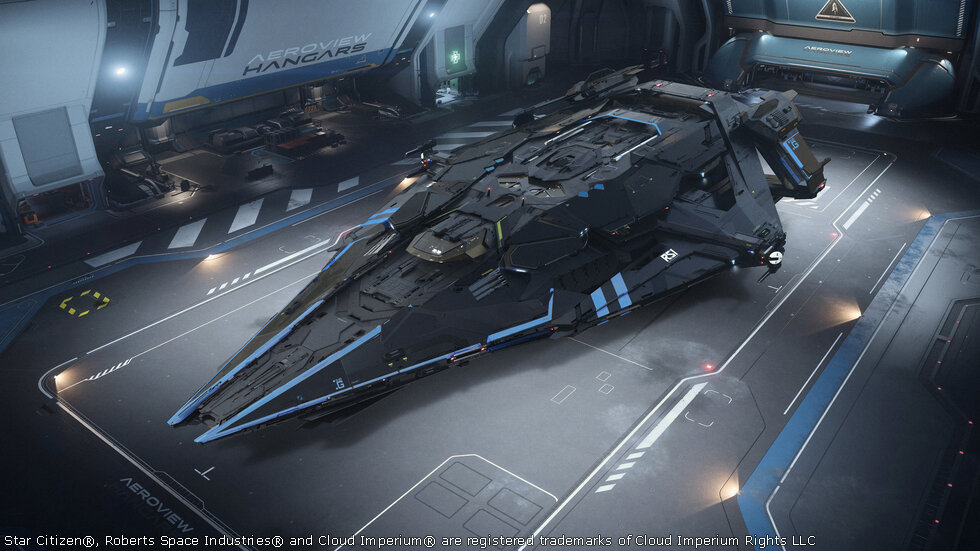 Star Citizen RSI Galaxy Default Paint