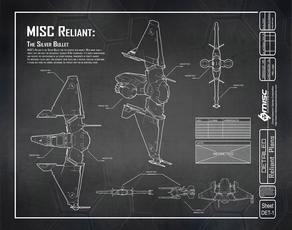 Star Citizen Reliant Blueprint