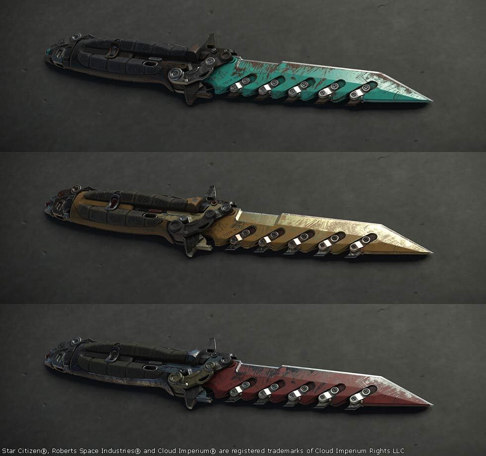 Star Citizen Sawtooth Combat Knife