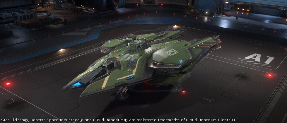 Star Citizen RSI Scorpius Blight Paint