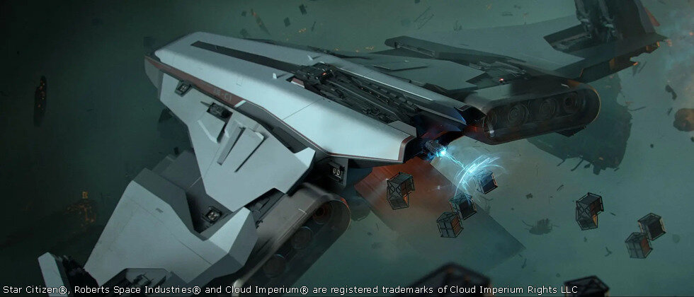 Star Citizen Crusader Spirit C1 Concept Art