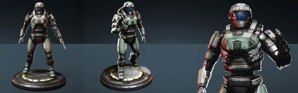 Star Citizen Takuetsu Recon Marine Replica Figure