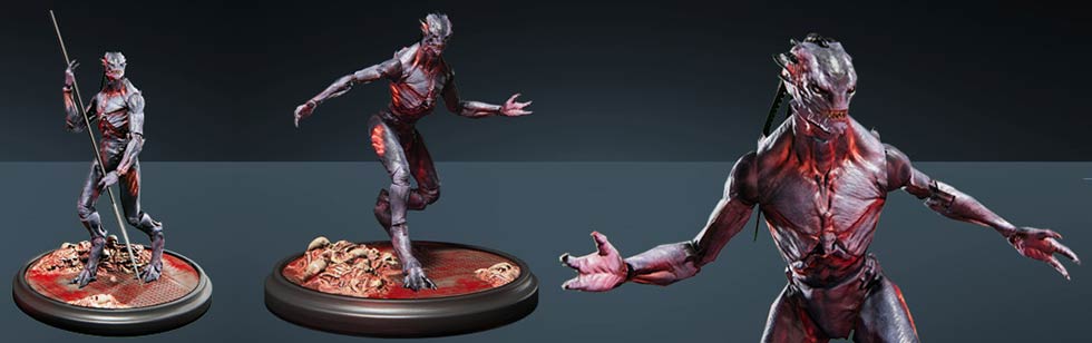 Star Citizen Takuetsu Vanduul Shipkiller Replica Figure